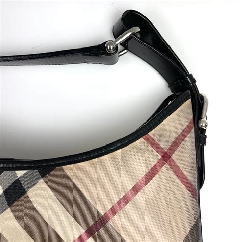 burberry larkin large super nova|BURBERRY Supernova Check Large Larkin Hobo Black.